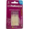 Ideco PLAKKONTROL NATURAL KONTROL INTERBRUSH 0,6MM 5 PEZZI