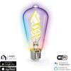 Aigostar Lampadina Led a Filamento Smart ST64 E27 4,9W WiFi RGB CCT luce regolabile e dimmerabile Aigostar