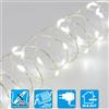 TECNO-NATALE CATENA 400 MICROLED CONTROLLER MEMORY BIANCO FREDDO LEDM-C 400-LEDX49741