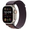 Apple Smartwatch Apple Watch Ultra 2 GPS + Cellular 49mm Cassa in titanio con cinturino Alpine loop M Indigo [MRET3TY/A]