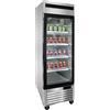 D.L. SERVICE Armadio congelatore porta a vetro litri 610 - cm 68.5 x 80 x 212 h