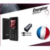 Energizer Avenir Telecom Energizer - Pacchetto completo - Mobile E3-2G - Tastiera araba + caricatore per auto con cavo micro USB + palla