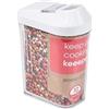 keeeper Paola Contenitori per Cereali, PE/San, White, 6.5 x 4 x 12 cm