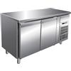FORCAR Tavolo refrigerato - N. 2 porte - cm 136 x 70 x 86 h