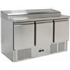 FORCOLD Saladette refrigerata - N. 3 porte - cm 136.5 x 70 x 85 h