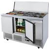 D.L. SERVICE Banco pizza da 3 porte - cm 136.5 x 70 x 95 h