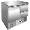 FORCOLD Saladette refrigerata - N. 1 porta - N. 2 cassetti - cm 90 x 70 x 85 h