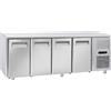 COOL HEAD Tavolo congelatore tropicalizzato - N. 4 porte - cm 225 x 70 x 85 h