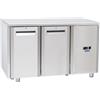 COOL HEAD Tavolo congelatore tropicalizzato - N. 2 porte - cm 122 x 70 x 85 h