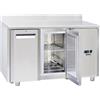 COOL HEAD Tavolo congelatore tropicalizzato - N. 2 porte - cm 122 x 70 x 85 h