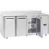 COOL HEAD Tavolo congelatore tropicalizzato - N. 3 porte - Alzatina - cm 165.5 x 70 x 95 h