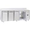COOL HEAD Tavolo congelatore tropicalizzato - Alzatina - N.4 porte - cm 209.5 x 70 x 85 h