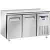 COOL HEAD Tavolo refrigerato - N. 2 porte - cm 150 x 80 x 85 h