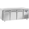 COOL HEAD Tavolo refrigerato - N. 3 porte - cm 202,5 x 80 x 85 h