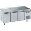 FORCOLD Tavolo refrigerato - N. 3 porte - Alzatina - cm 179.5 x 60 x 95 h