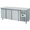 AMITEK Tavolo refrigerato - Temperatura negativa - N. 3 porte - cm 179.5 x 70 x 85h