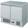 AMITEK Saladette refrigerata - Temperatura negativa - N.2 porte - cm 83 x 59.5 x 42 h