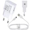 Acce2S - Caricabatterie rapido USB originale 1,5 A + cavo per Samsung Galaxy J5 2017 - J3 2016 - J1 2016 - J5 2016 - J7 2016 - J5