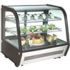 AMITEK Espositore vetrina refrigerata - Capacità litri 100 - cm 71 x 46.7 x 67.6 h