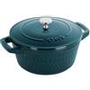 Staub Cocotte in ghisa Twister La Mer 24 cm