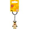 Lego Portachiavi del bulldog francese - Lego minifigures 854158