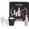 FILORGA XMAS BOX NCEF 2023 1 NCEF SHOT 15 ML + 1 NCEF NIGHT MASK 15 ML + 1 NCEF REVERSE EYES 4 ML + 1 MINI CANDLE