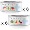 Tasty Pet 5500 MULTIPACK PATE' Umido per Gatti Tasty Pet 12 x 70 gr