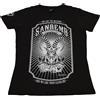 T-Shirt Sanremo Nera Donna Tg.M