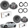 Focal - no hertz Kit 4 Casse Altoparlanti Focal 165 Anteriori e Posteriori per Audi A3 8P 3Porte
