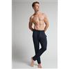 Intimissimi Pantalone Lungo In Soft Silk Blu