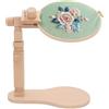 RoseFlower Punto Croce Cornice Stand Con Telaio da Ricamo 20cm, Misura Regolabile Supporto per Ricamo, Telaio Sedile per Il Ricamo Cerchio Telaio in Legno Punto Croce Rack Stand Strumenti per Cucire#2