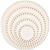 PH PandaHall 5 taglie Fondo Cesto In Legno Naturale, Base In Legno per Cesto All'Uncinetto In Bianco Rotondo Circolare per Forniture per Uncinetto per Cestini Fai Da Te, Burlywood, 10/15/20/25/30 cm