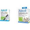 AskollAskoll AC350013 Kit Ricambio filtranti per Pure M-L-XL & AC350006 Cannolicchi Pure Max Mini 100gr in Busta TrasparenteAskoll