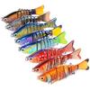 Joyeee 2 Pezzi Esca da Pesca Artificiale Spinning, esche da pesca per trota, esca finta per mare per Pesci Predatori, Profondità di Nuoto 1.5-3m, regalo per appassionato di pesca, Colori Casuali