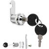 TopHomer Serratura per porta per serratura a cilindro cilindro cilindro serratura , serratura a camma per cassetta delle lettere cassetto 16 mm 20 mm 25 mm 30 mm con chiavi