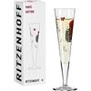 RITZENHOFF 1072005 Bicchiere da champagne 200 ml - Edizione Parigi - Flute di champagne di design, colorato - Made in Germany