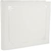 Pioneer Photo Albums Pioneer 30,5 cm by 30,5 cm 3-Ring Sewn Italian Cover Scrapbook Binder, Bianco