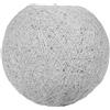 LUM&CO Lum & Co Schermo Sospensione a forma di sfera, Grigio chiaro, 20 x 19 x 20 cm