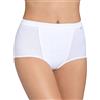 Sloggi 8 Slip Control Maxi Alto Contenitivo Cotone Bianco Tg. 6/48