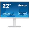 iiyama ProLite Monitor PC 54.6 cm (21.5") 1920 x 1080 Pixel Full HD Bianco