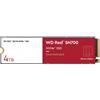 WD - SSD CONSUMER Western Digital WD Red SN700 M.2 4 TB PCI Express 3.0 NVMe