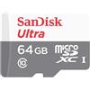 SANDISK - CARDS SanDisk SDSQUNR-064G-GN3MN memoria flash 64 GB MicroSDXC Classe 10