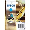 EPSON - CONSUMER INK (S1) Epson Pen and crossword Cartuccia Penna e cruciverba Ciano Inchiostri DURABrite Ultra 16XL