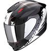 SCORPION Casco EXO-1400 EVO 2 AIR LUMA Nero Bianco SCORPION S