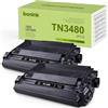 BONINK TN3480 Toner compatibile per Brother MFC L5700DN HL-L5100DN HL-L5000D DCP-L5500DN