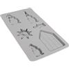 Rayher Stampo Silicone Folletto, 14.5x26x1cm, 6 Forme, Box 1Pz, 36122000