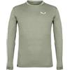 Salewa Puez Melange Dry Long Sleeve Tee Men, Shadow melange, XL