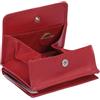 LEAS Portafoglio Piccolo Boxed Style e anti RFID/NFC Tecnologia Blocco LEAS, rosso - ''LEAS Special Edition''
