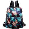 FANDARE Borsa Zaino Donna Tracolla Antifurto Borse a Mano Casual Zainetto Ragazze Cartelle Scuola 3 in 1 Zainetti per Viaggio Lavoro Borse a Zaino Daypacks Impermeabile Nylon Peonia