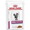 Royal Canin Veterinary Diet Cat Renal umido con pesce 85 g